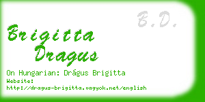 brigitta dragus business card